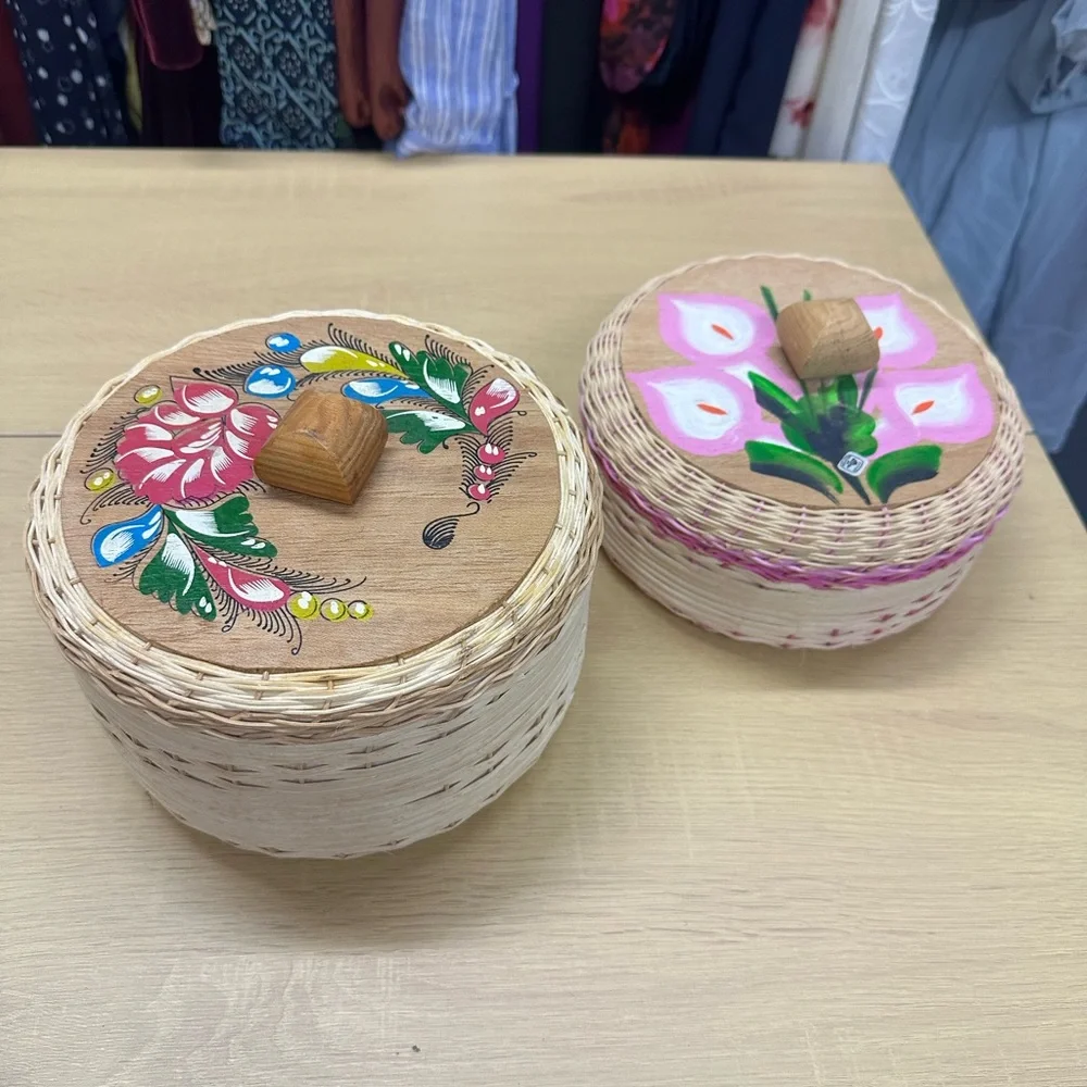 Handmade Woven Tortilla Warmers EUC